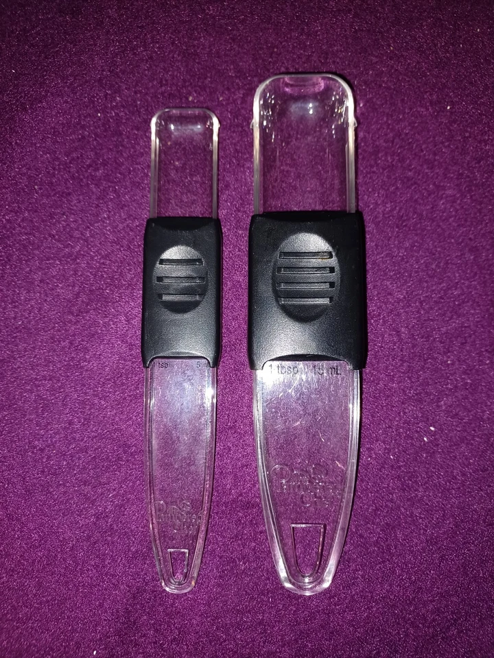 Pampered Chef Adjustable Measuring Spoon Set of 2 #2258 - Image 1 of 1