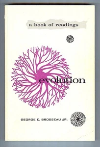 Evolution: A Book of Readings, George E. Brosseau, Wm Brown 1970 Trade Paperback - Imagen 1 de 1