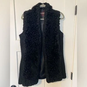 Johnston and Murphy Größe S Kunstfell Weste tolles Herbstteil - Bild 1 von 6