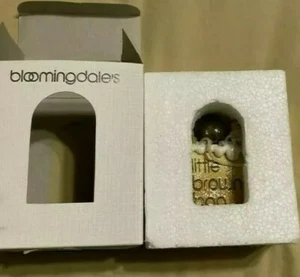 Bloomingdale's Little Brown Bag Snow Globe Christmas Ornament Exclusive 4" - Picture 1 of 12