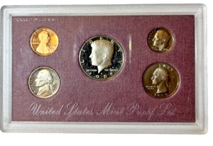 1988-S US Mint Proof 5 Coin Set, no box or COA - Picture 1 of 2