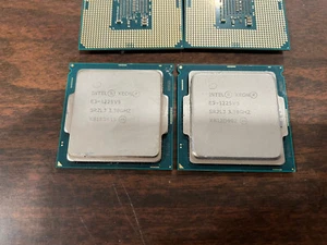 Lot Of 4 X Intel Xeon E3-1225v5 - Picture 1 of 1