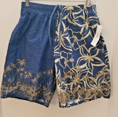 Pantalones cortos Speedo para hombre cintura elástica, talla mediana. AZUL. Foto 1 de 4