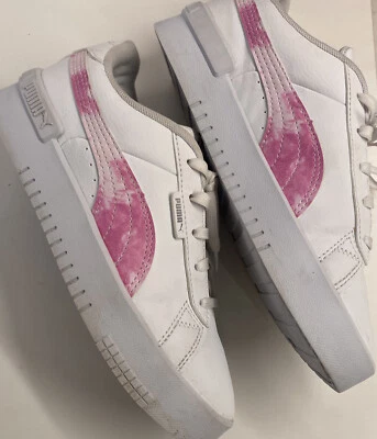 Zapatos PUMA Bebé Niña JADA BLEACH Ps Blanco Con Detalles Rosa - 384883 01 Foto 1 de 4