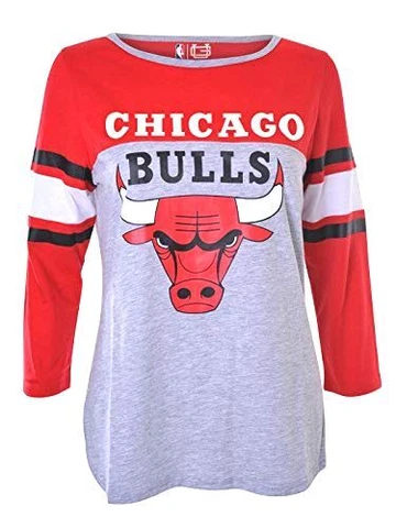 Ultra Game NBA Chicago Bulls Womens Sleepwear Super Soft Hacci Pajama Loungewear Cover