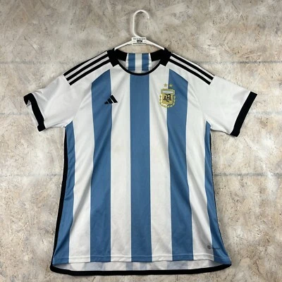 Adidas Argentina Home Jersey 2022 World Cup Women Size Extra Large - Image 1 of 4