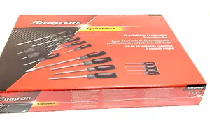 New Snap-on™ Instinct Titanium Soft Handled 16pc Screwdriver SET SGDX12040BDT - Foto 1 di 6