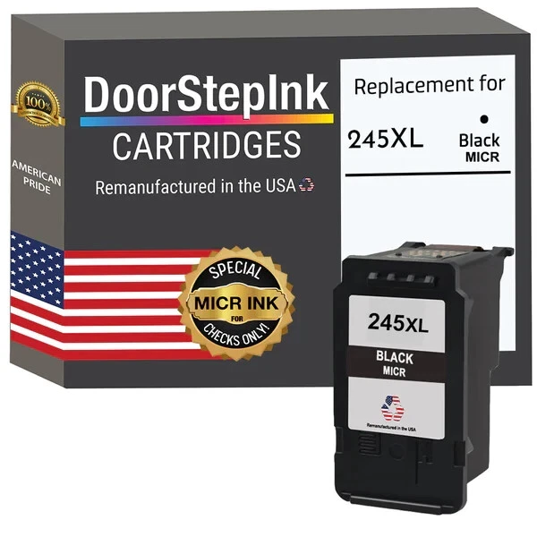 DoorStepInk Compatible Ink Cartridge Canon PG-245XL CL-246XL B&Clr variation-USA - Image 1 of 1