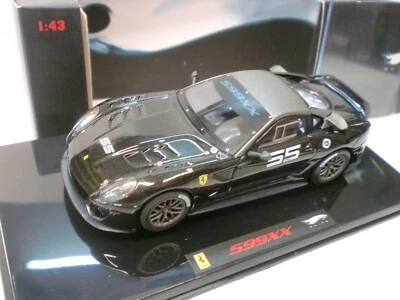 HOT WHEELS 1/43 - FERRARI 599 XX NERA MET n° 55 - Immagine 1 di 2