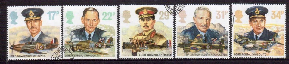 GREAT BRITAIN 1986 Royal Air Force set used - Image 1 of 1