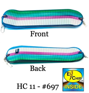 PRO-TROLL HotChip 11" #697 Rainbow Blue Flasher - New - Picture 1 of 7