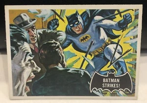 Batman 1966 Trading Card #12, Black Bat Rare Canadian Print - Bild 1 von 2