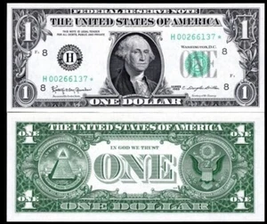 U.S.A:, Federal Reserve Note, $1, 1963, St Louis - Picture 1 of 1