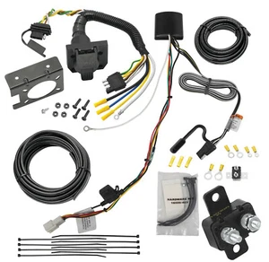 Trailer Hitch 7-Way RV Wiring For 21-25 Toyota Sienna Plug Prong Brake Control - Picture 1 of 6