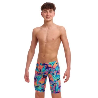 Funky Trunks Boys Leaving Today Eco Training Jammer Swimwear, Boys Swimsuit - Bild 1 von 4