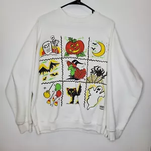 Halloween Sweat Shirt Gr. XL 2020 Sport Tag Thunder Island Geist Hexe Kürbis - Bild 1 von 5