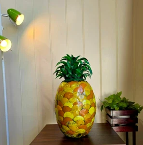 Aaron Jackson Pineapple Metal Sculpture 6Kg 47cm Large Hand Welded -GOSFORD - Picture 1 of 9