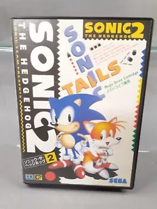 SEGA MEGADRIVE MEGA DRIVE MD Sonic the Hedgehog 2 NTSC-J Japanese Version - Picture 1 of 7