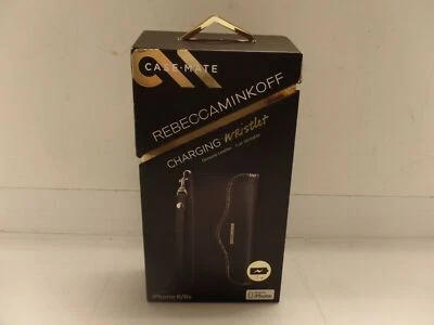 Funda Mate Rebecca Minkoff Mujer Cuero iPhone 6 Carga Estuche Muñequera LEER Foto 1 de 4