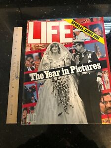 LIFE magazine Special Issue Jan 1982 (Year in Pictures 1981) Princess Di