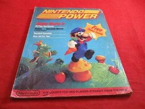 Nintendo Power July/August 1988 1st Issue! Super Mario Bros 2 Cover w/ Zelda Map - Picture 1 of 18