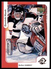 1999-00 UPPER DECK RETRO MCDONALD'S DOMINIK HASEK BUFFALO SABRES #MCD-3