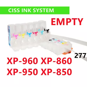 CIS CISS Ink System for XP-960 XP-950 XP-860 XP-850 Printer T277 277 cartridge - Picture 1 of 4
