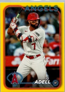 2024 Topps Series 1 - Yellow #333 Jo Adell Anaheim Angels - Picture 1 of 2