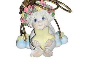 Dreamsicles Hanging Ornament - girl on cloud holding star - Picture 1 of 9