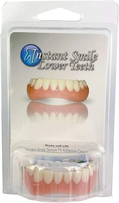 Instant Smile Handmade Lower Veneer 1 Size Fits Most