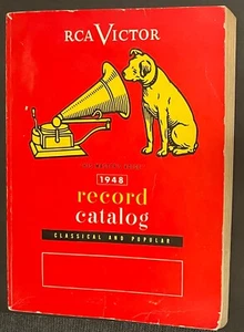 RCA Victor 1948 Record Catalog Classical & Popular Heifetz - Como 550 pages VG+ - Picture 1 of 12