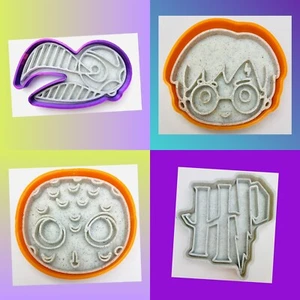 Harry Potter Ser Of 4 Cookie Cutter - Picture 1 of 11