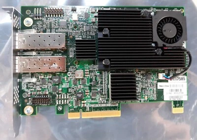 Cisco UCS P81E 2x10GB SFP+ PCIE Virtual Interface Card 68-3544-04 73-12522-04 - Image 1 of 4