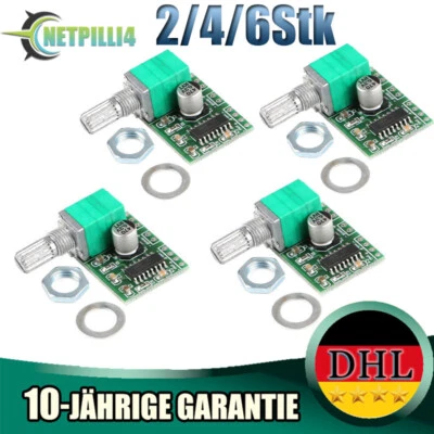 Mini 3W + 3W DC 5V Audioverstärker Digitales Power Amp Modulboard Dual Channel - Bild 1 von 4