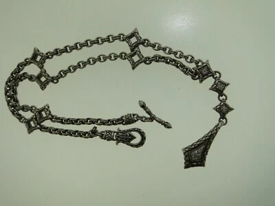 BEAUTIFUL SCOTT KAY STERLING SILVER ORNATE 16-INCH NECKLACE - Image 1 of 4