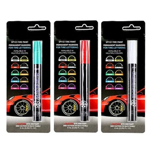 Professionelles Design Reifen-Buchstaben-Pen Schnell Trocknender Reifenfarbe - Bild 1 von 33