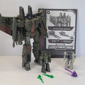 Transformers War For Cybertron Trilogy Kingdom Sparkless Seeker USED Complete - Picture 1 of 6