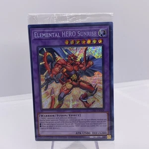 Elemental HÉROE Sunrise Secret Raro LDS3-EN104 (SELLADO Casi Como Nuevo LIMITADO) YuGiOh - Imagen 1 de 2