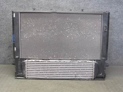 12-15 BMW F30 F32 N55 335i 335xi A/T MOTOR REFRIGERACIÓN RADIADOR INTERCOOLER VENTILADOR OEM Foto 1 de 4