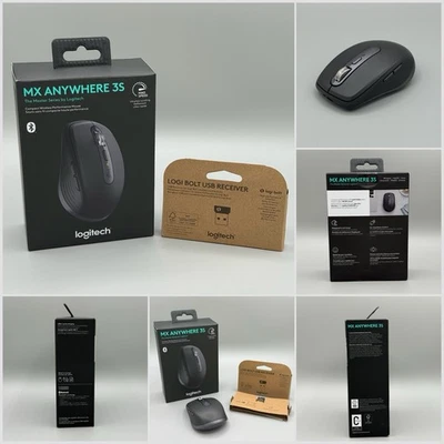 Logitech MX Anywhere 3S Wireless Mouse [Graphite]  910-006925 + Logi Bolt - Image 1 of 4