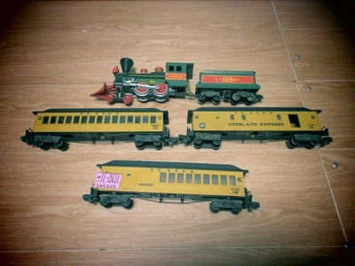 AMERICAN FLYER TRAIN SET, FRANKLIN # 88 FY&P LOCOMOTIVE AND 3 CARS #20,30,40. - Image 1 of 4
