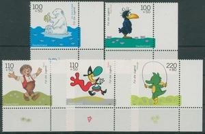 Bund 1999 Jugend: Trickfilmfiguren 2055/59 Ecke 4 postfrisch (E3044) - Bild 1 von 1