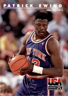 1992 SKYBOX USA PATRICK EWING 23 MINT BASKETBALL USA - Image 1 of 2