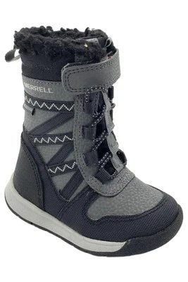 Merrell Toddler's Boy Snow Crush 2.0 Waterproof Boot Black/Gray - Image 1 of 3