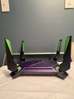 Router para juegos ASUS ROG Rapture GT-AX6000 EVA Edition Dual-Band WiFi 6, doble 2,5G Foto 1 de 2