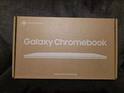 Samsung Galaxy Go 14" Chromebook Intel N4500 8GB RAM 64GB Storage - Silver - Image 1 of 3