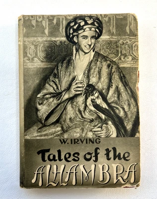 Tales of the Alhambra – Washington Irving 1953 HC w/ Dust Jacket Illustrated - Image 1 of 4