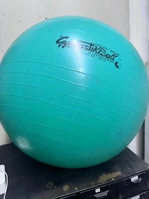 Pelota de Yoga Gaiam Ejercicio Corporal Total Equilibrio Estabilidad, Anti-Explosiones con Bomba de Aire Foto 1 de 2