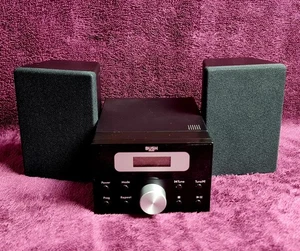 Bush CD Lautsprecher EP-658 FM Radio AUX in LCD Micro Stereoanlage Player schwarz  - Bild 1 von 11