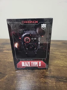 Reloj inteligente táctico militar CARBINOX "BLAZE TYPE S" IP69K negro - R5 - Imagen 1 de 9